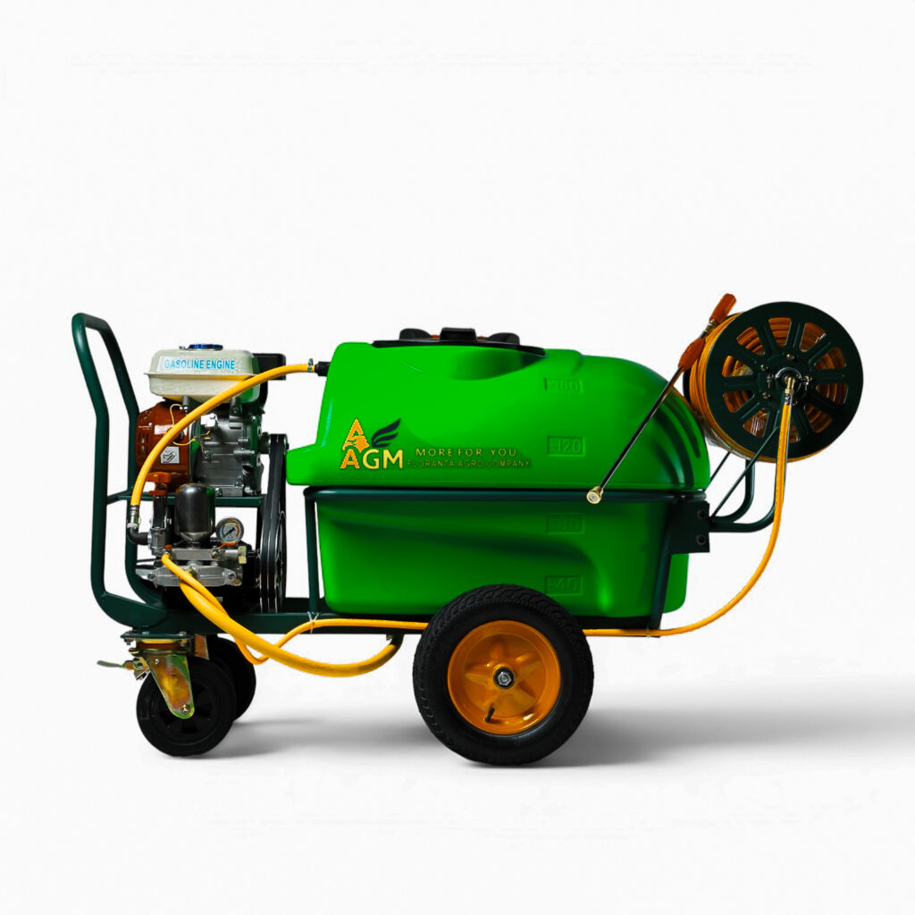 ﻣﻮﺗﻮر رش 160 ﻟﺘﺮ ﻣﺎرﻛﺔ AGM ﻣﻀﺨﺔ 25 (بنزين )